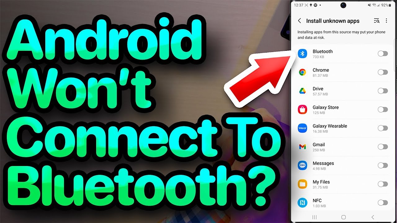 How to Fix Bluetooth Not Connecting